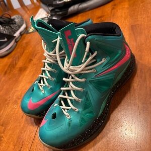 Nike LeBron X South Beach Nike ID